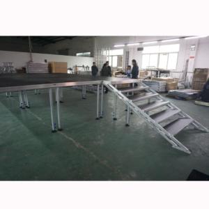 Plataforma de escenario moderna con altura ajustable para eventos y espectáculos - Product Image 6