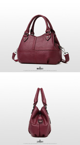 Bolso de Mano de Alta Calidad al por Mayor para Mujer, Bolso Casual Tipo Tote, Sac à Main Femme, Bolso de Gran Capacidad de Cuero PU para Mujer - Product Image 3