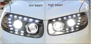 Faro modificado para Hyundai <span class=keywords><strong>Santa</strong></span> <span class=keywords><strong>Fe</strong></span>, accesorios de alta calidad, superventas, 2006-2012 - Product Image 4