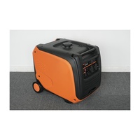 Générateur d'essence portable silencieux léger 5 kVA/9 kW, générateur onduleur insonorisé 5 kW avec démarrage à distance pour usage domestique