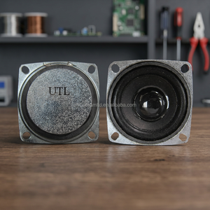Altavoz Multimedia de 53x53x31(H)mm, 2W, marco de Metal, cono de papel magnético exterior, 53mm - Product Image 2