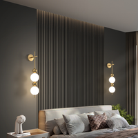 Appliques murales LED modernes et minimalistes en fer, design créatif, à intensité variable, pour la décoration de la maison, des restaurants, des chambres et des chevets