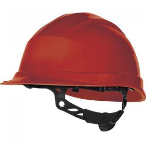 DELTA PLUS-Casco de seguridad rojo con ajuste de rotor de-CASCOS EAN MW130930 - Product Image 1