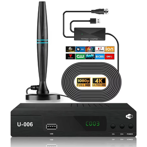 กล่องแปลงสัญญาณเสา<span class=keywords><strong>อากาศ</strong></span><span class=keywords><strong>ทีวี</strong></span><span class=keywords><strong>ดิจิตอล</strong></span> VHF/UHF 30dBi พลาสติก สำหรับใช้ภายใน/ภายนอกอาคาร รับสัญญาณระยะไกล 174-862MHz แบบติดผนัง/ติดพื้น สำหรับอเมริกาใต้ - Product Image 1