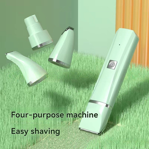 מכונת תספורת חשמלית 4 ב-1 לחיות מחמד עם גוף ABS, להב נירוסטה בטוח, ערכת טיפוח לכלבים, חתולים וחיות קטנות - Product Image 5