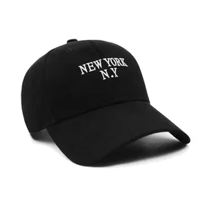 Small Minimum Order Brand Quality New York Sport Hat Custom NY Embroidery Baseball Cap Gorras Para Hombre Originales