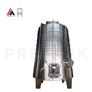 Winery used stainless steel ss red wine fermentation tank with cone bottom