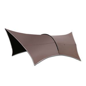 Tente de camping extérieure Egret Island avec poteaux en alliage d'aluminium, tissu Oxford imperméable, grande taille, pour le camping et les barbecues - Product Image 1