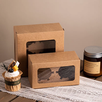 Vente en gros OEM Carton écologique personnalisé à emporter Sushi Boulangerie Donut Pâtisserie Gâteau Biscuit Pain Boîtes d'emballage