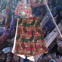 Tissu Popeline Africain Kitenge Uni Écologique Anti-rétrécissement 100% Coton Imprimés Wax pour Robes et Chemises (Poids Moyen)