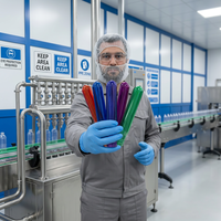 Préformes de bouteilles en plastique PET de couleur personnalisée pour le soufflage