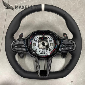 Кастомизированный руль из карбона и кожи для BMW G-серии G01 G02 G05 G06 G30 G80 - Product Image 6