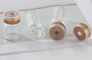 Vial de vidrio vacío de Meticilina médica de 10 ml con tapa abatible y colgante de vial de vidrio con sello de tapón de goma - Product Image 6