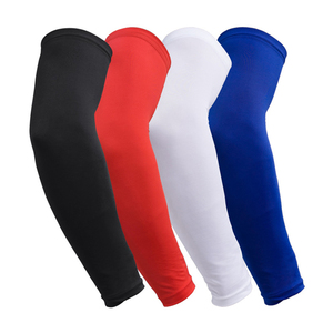 Manchon de compression élastique en nylon et spandex respirant et antidérapant pour le coude, conception personnalisée pour le sport - Product Image 2