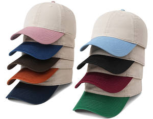 Casquette de baseball deux tons oversize <span class=keywords><strong>XXL</strong></span> pour grosses têtes Casquette de baseball en coton extra large Plus Size Unstructured Dad Hats Promotion Gift - Product Image 4