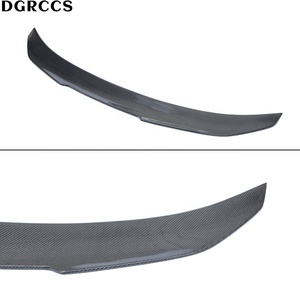 DGRCCS 2 Series F22 Coupe/F23 Convertible/M2 F87 PSM Style Carbon Fiber Rear Bumper Spoiler Trunk Wing 2014-2020 Polished - Product Image 3