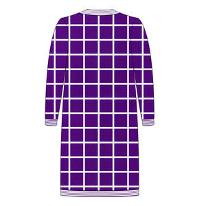 OEM Custom AKA Friendship <span class=keywords><strong>Association</strong></span> maglioni donna gonna Cardigan lunga in lana lavorata a maglia per abito scozzese da donna - Product Image 2