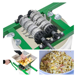 Presse-fruits manuelle en acier inoxydable pour cidre et vin, grande capacité, à manivelle - Product Image 5