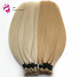 Bán buôn Remy Nga I tip phần mở rộng tóc con người Keratin Micro liên kết Nguyên Trinh tóc Pre ngoại quan I tip phần mở rộng tóc - Product Image 4