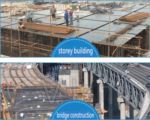 Vente en gros de <span class=keywords><strong>contreplaqué</strong></span> filmé industriel de 18mm peuplier eucalyptus de Chine pour la construction coffrage en béton 12mm - Product Image 4