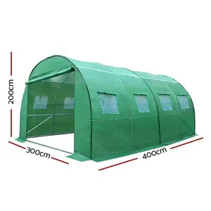 Maisons chaudes agricoles en plastique 6X3X2M <span class=keywords><strong>Serre</strong></span> <span class=keywords><strong>de</strong></span> plain-pied Tunnel extérieur Maison chaude <span class=keywords><strong>de</strong></span> culture <span class=keywords><strong>de</strong></span> plantes <span class=keywords><strong>de</strong></span> <span class=keywords><strong>jardin</strong></span> - Product Image 1
