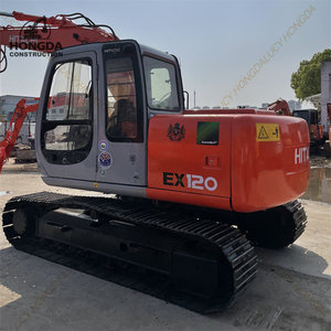 12t utilisé HITACHI EX120-5 pelle Japon importé multifonctionnel Durable 20 tonnes machine d'ingénierie condition stable sur chenilles - Product Image 2