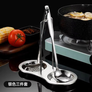 Juego de Cubiertos de Acero Inoxidable de Diseño Nuevo y Lujoso para Restaurante de Hotel, Colador de Sopa para Olla Caliente - Product Image 6