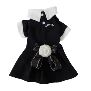 New Arrival Name Brand Designer Hunde kleid Set Luxus Baumwolle Haustier Kleidung Bequemes weiches Material Klassischer Stil - Product Image 2