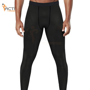 Pantalones de compresión de alta calidad para hombre, Pantalones rectos de cintura alta para gimnasio, novedad - Product Image 3