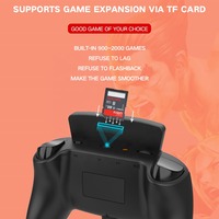 Consola de Juegos D6 de Alta Calidad con 10 Emuladores Integrados de 16 Bits, Controlador Nostalgia, Puede Jugar Más de 1000 Juegos