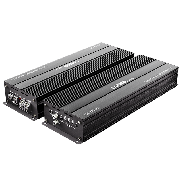 Pro Audio 1500W RMS Mono Class D Amp 1 Ohm Stable Enhanced Bass Performance Easy Install