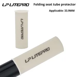 LP LitePro Durable plegable bicicleta asiento post cubierta PE medio tubo cubierta 33,9mm asiento poste manga bicicleta accesorios - Product Image 5