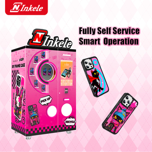 Inkele kinh doanh mới nhanh UV Tốc độ in ấn với màn hình cảm ứng DIY tùy chỉnh thiết kế điện thoại trường hợp xách tay máy bán hàng tự động - Product Image 1