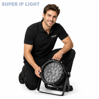 Projecteur PAR LED 250W 24x10W RGBW 4-en-1 DMX512 Noir Mat en Aluminium Moulé sous Pression Dimmable AC100-240V pour Scène
