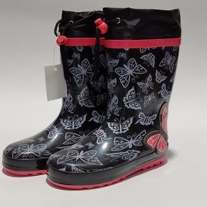 Bottes de <span class=keywords><strong>pluie</strong></span> pour enfants en gros, doublure chaude, bottes Wellington, coloris, col, bottes de <span class=keywords><strong>pluie</strong></span> - Product Image 3