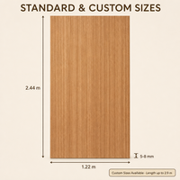 Panneau mural en bambou carbonisé de haute qualité, facile à installer, brillant, durable, taille personnalisée 1220x2440mm, pour la décoration murale intérieure