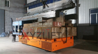 Chariot de transfert matériel électrique de transport de poutre en acier d'assurance de la qualité de XYZLIFT