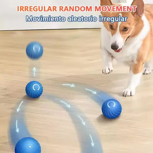 <b>Smart</b> Dog Toy <b>Ball</b> Electronic Interactive Dog Toy Moving <b>Ball</b> Automatic Jump Roll <b>Ball</b> for Puppy Birthday Gift Cat Dog Product - Product Image 2
