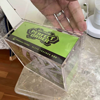 Boîte d'entraînement Elite (ETB) – Vitrine moderne en acrylique haut de gamme, personnalisable, légère, finition polie pour la décoration intérieure, sur mesure