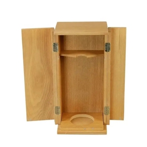 DS Cheap Price Handmade Customized Single Bottle Packaging <b>Wooden</b> Rectangle <b>Wine</b> Gift <b>Box</b> for Craft Storage Wholesale - Product Image 4