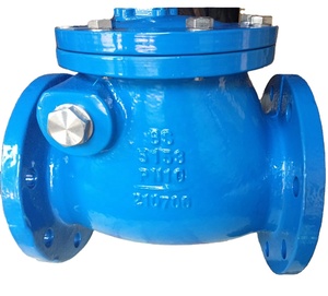Ductile Iron Double Flange Swing Check Valve with EPDM/Rubber <b>Seals</b> for Water Normal to High Temperature DN50-DN600 - Product Image 4