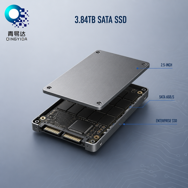 3.84TB SATA SSD Enterprise SSD Drive Data Center Server Virtualization Server Compute Server1