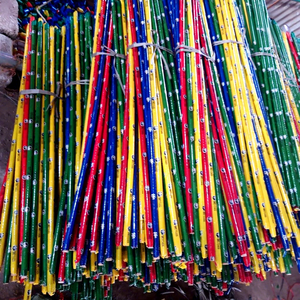 Factory Direct Vietnam High Quality 120cm Wooden Broom <b>Stick</b> Panda Design PVC-Coated Portable Eco-Friendly Home Cleaning Bag - Product Image 6