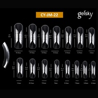 Gelsky – Fournisseur en gros d'extensions d'ongles courbées fines et ajustées, double forme