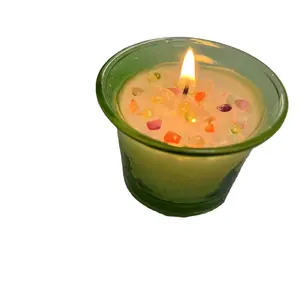 豪华定制锡罐大豆蜡蜡烛户外便携式空气清新自有品牌香薰蜡烛