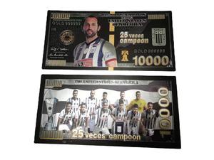 <span class=keywords><strong>ธนบัตร</strong></span>พลาสติกแบบกำหนดเอง ราคา <span class=keywords><strong>100</strong></span> ดอลลาร์สหรัฐ พิมพ์ดิจิทัล สำหรับนักสะสม พร้อมเคลือบฟอยล์ทอง - Product Image 2