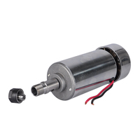 Moteur de broche CNC refroidi par air 52MM 300W 48V ER11 12000RPM Moteur de broche CNC DIY 300W ER16 48V 12000RPM Moteur de broche pour PCB Bois