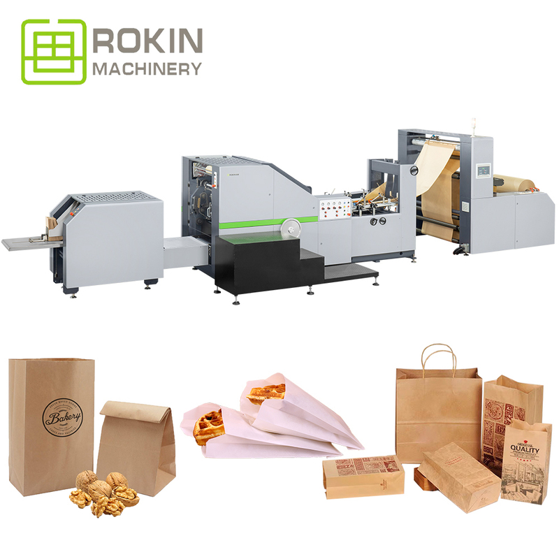 ROKIN Machinery square Bottom Paper Bags
