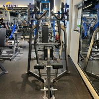 Máquina de Polea Alta Divergente Kaishi para Ejercicios de Espalda Sentado, Equipo Comercial de Entrenamiento de Fuerza para Gimnasio