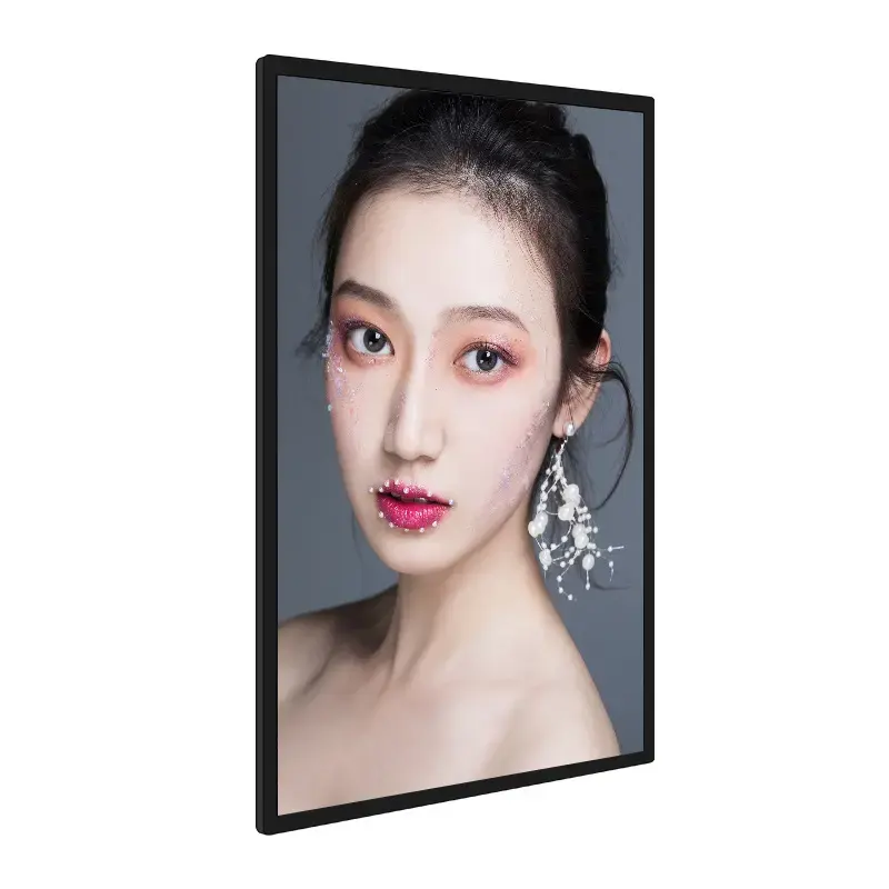 55inch totem player advertising display HD screen video monitor indoor wall mounted digital signage for hotel